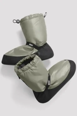 Adult Metallic Warm Up Booties