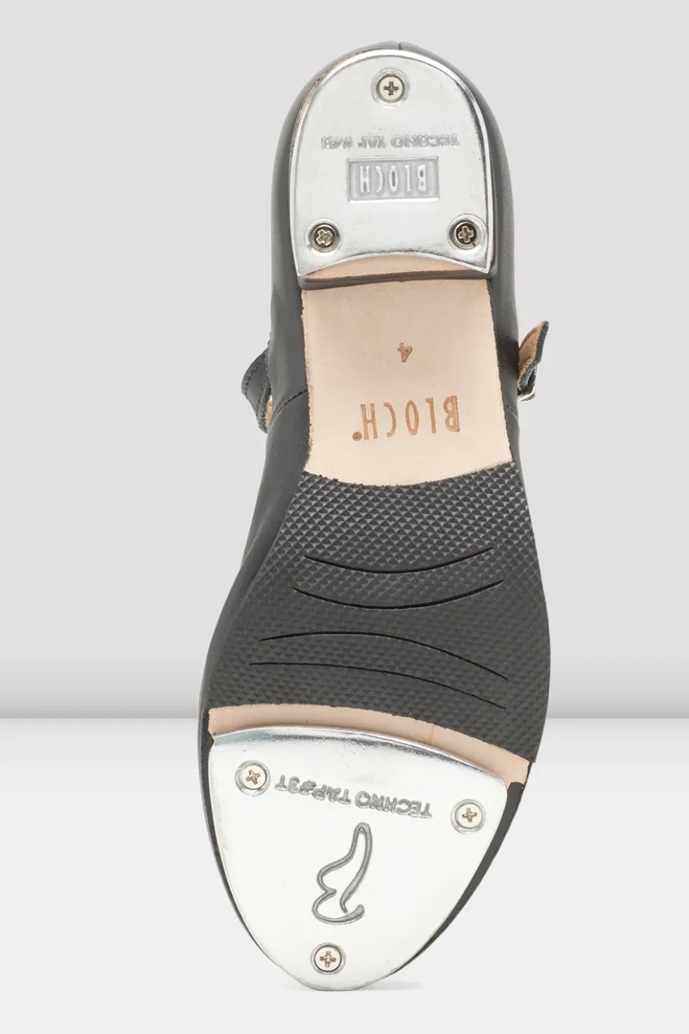 Childrens Tap-On Leather Tap Shoes