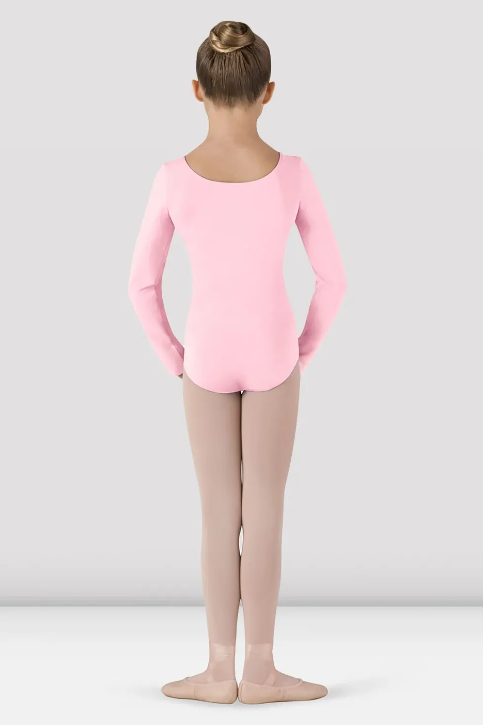 Girls Basic Long Sleeve Leotard