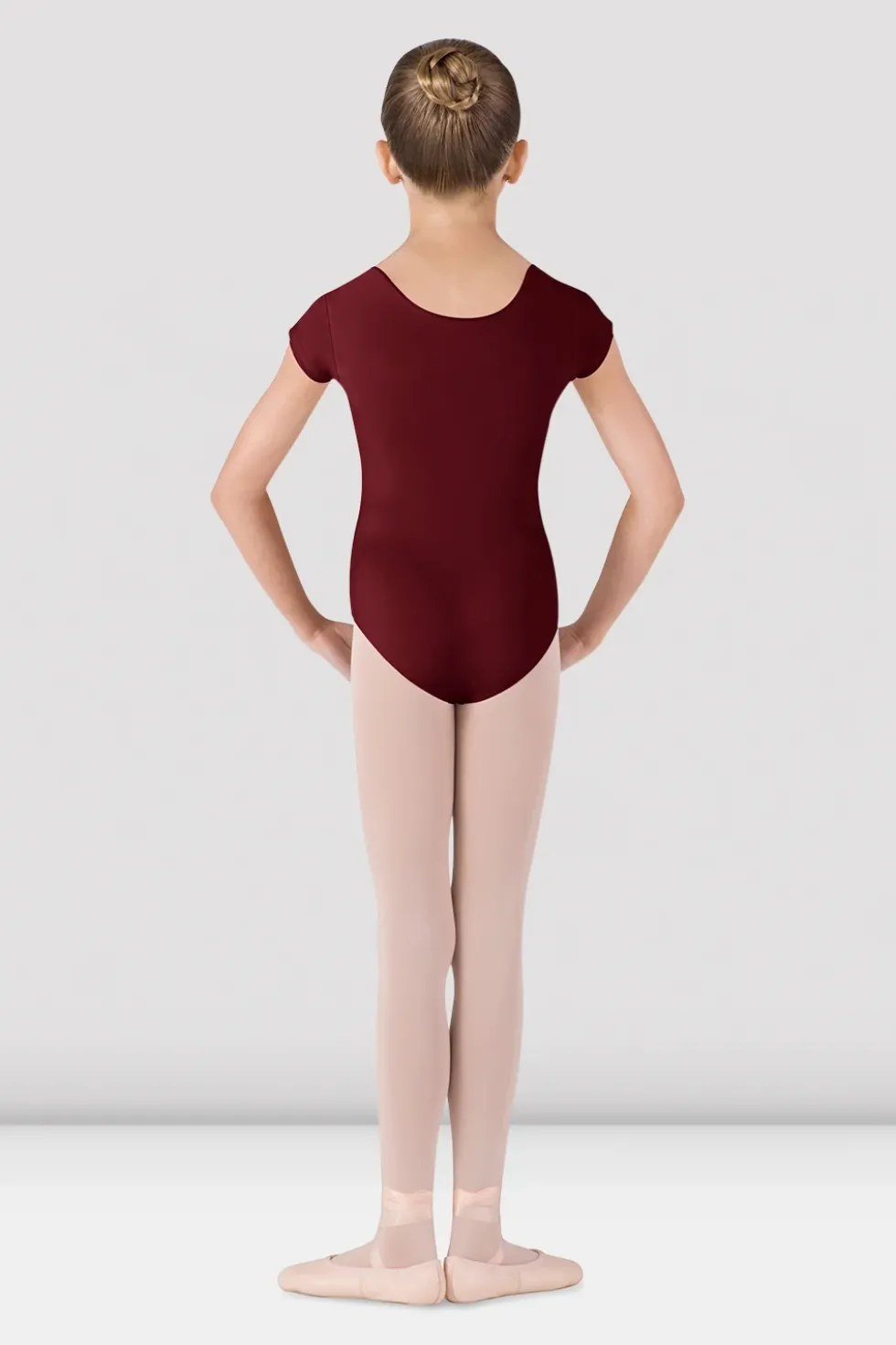 Girls Dujour Cap Sleeve Leotard