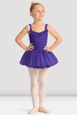 Girls Mirella Celestia Camisole Printed Tutu Dress