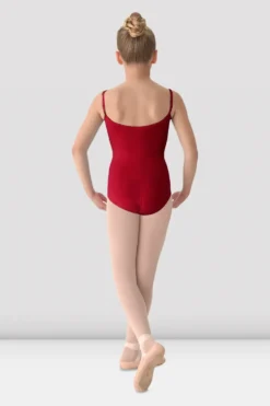 Girls Mirella Princess Seamed Camisole Leotard