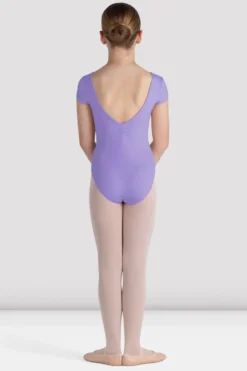 Girls Piper Cap Sleeve Leotard