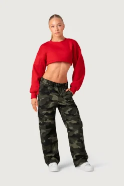 Girls Urban Camo Cargo Pant
