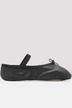 Ladies Dansoft Leather Ballet Shoes