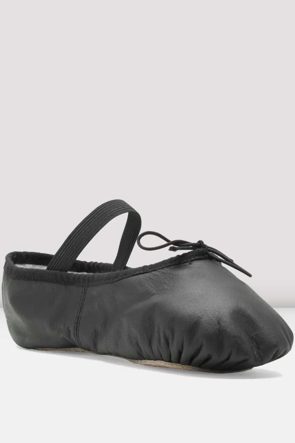 Ladies Dansoft Leather Ballet Shoes