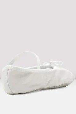 Ladies Dansoft Leather Ballet Shoes
