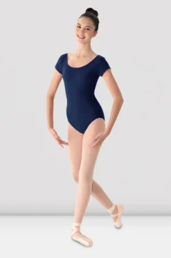 Ladies Mirella Cap Sleeve Princess Seam Leotard