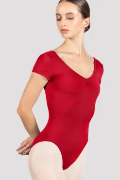 Ladies Penny Cap Sleeve Leotard