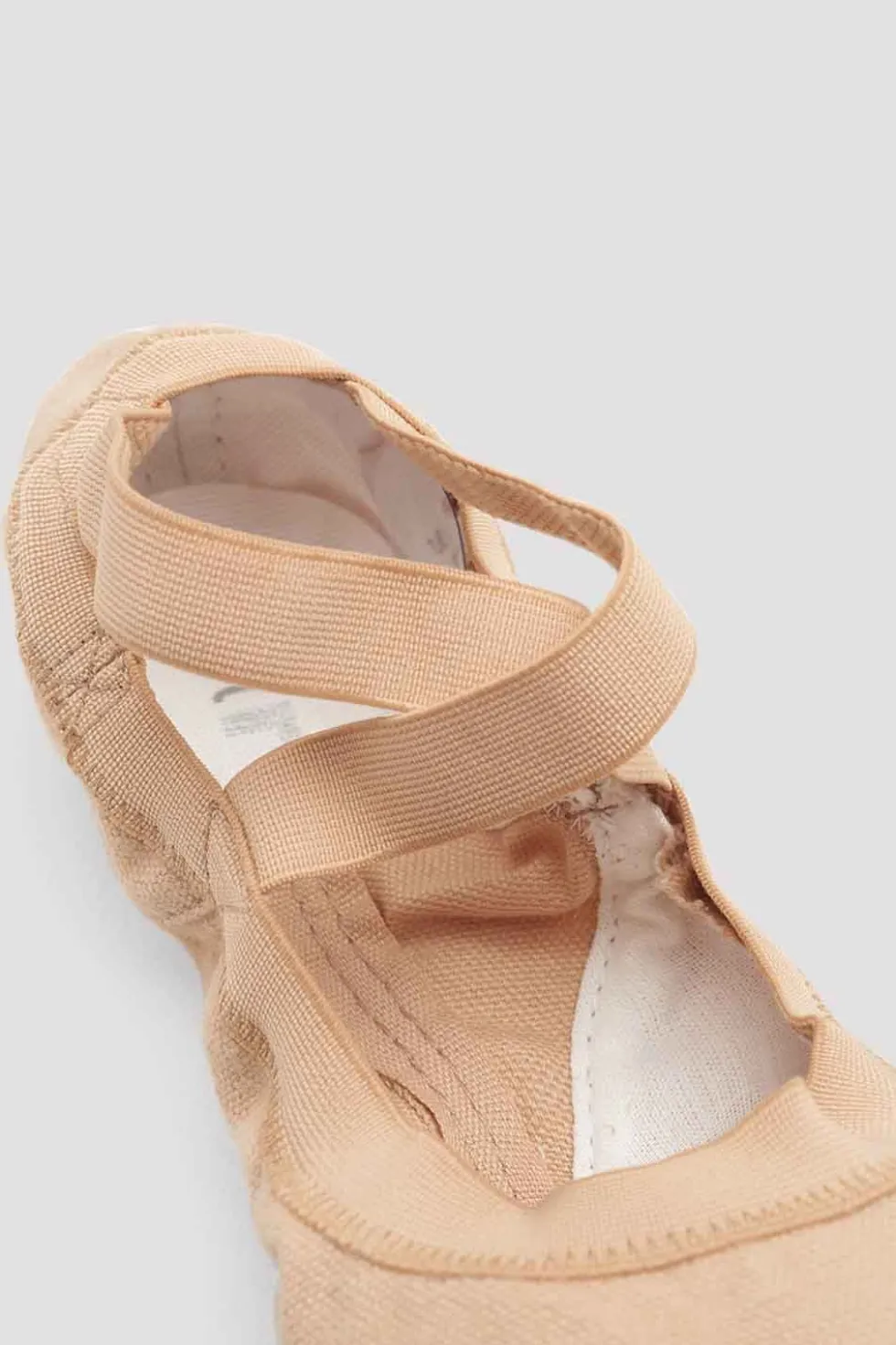 Ladies Pro Elastic Canvas Ballet Shoes